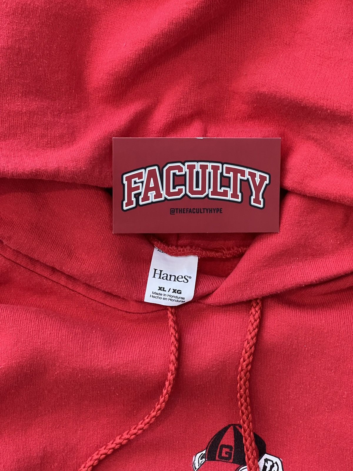NCAA Vintage Georgia Bulldogs Red College Hoodie XL Size US XL / EU 56 / 4 - 3 Thumbnail