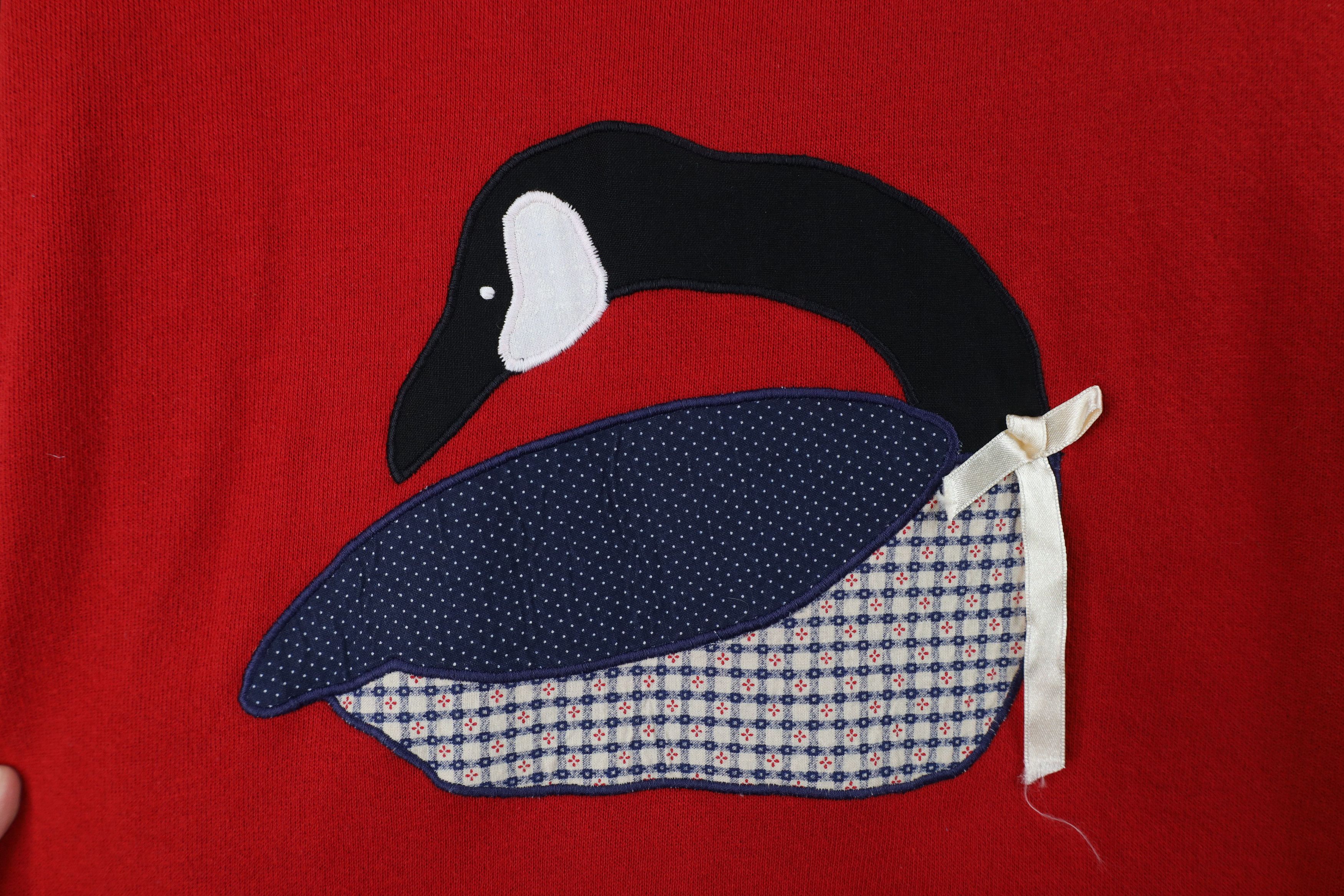 Vintage Vintage 90s Streetwear Country Patch Duck Sweatshirt USA Size XL / US 12-14 / IT 48-50 - 4 Thumbnail