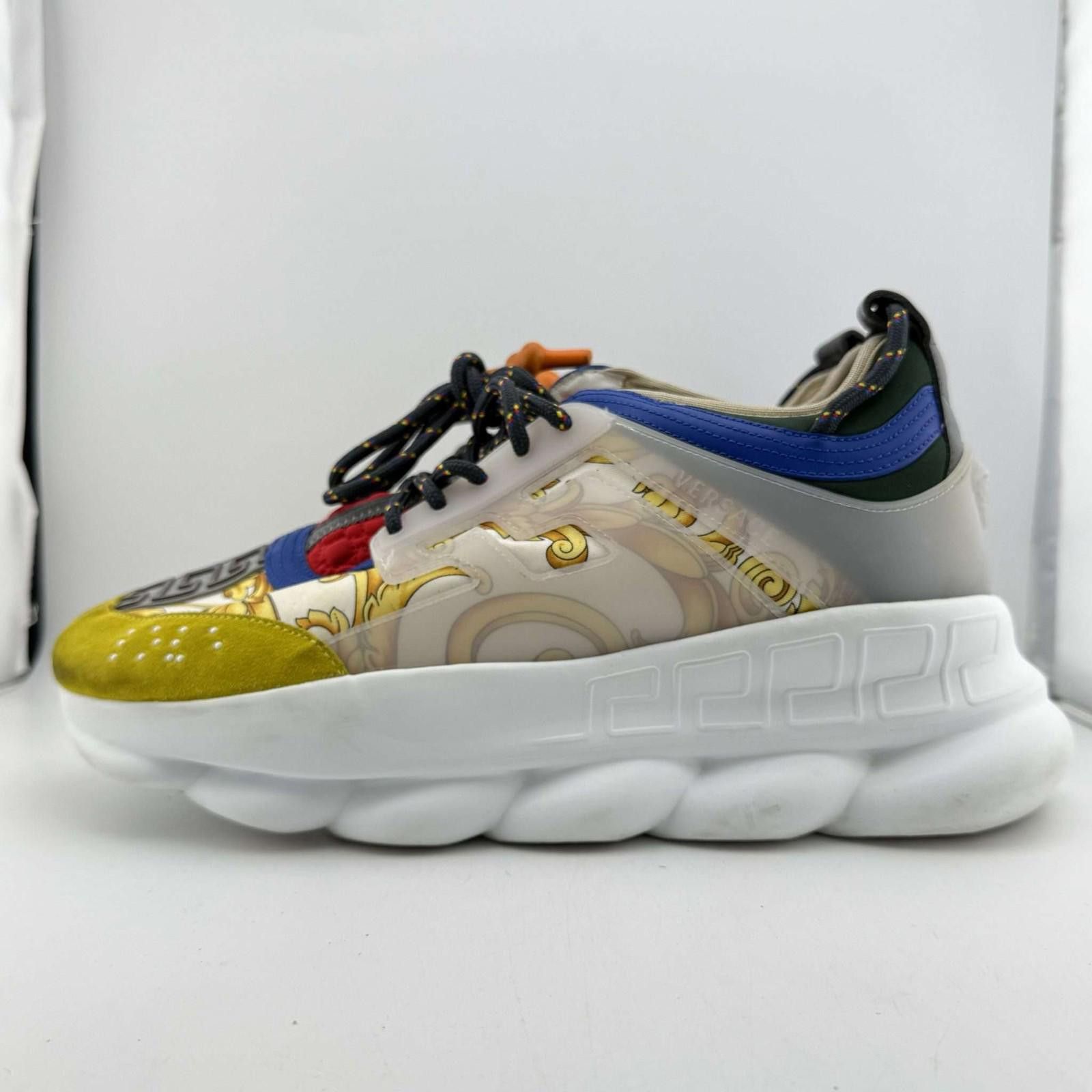 Versace Versace Chain Reaction Multi-Color 44EU Used No Box Size US 11 / EU 44 - 2 Thumbnail