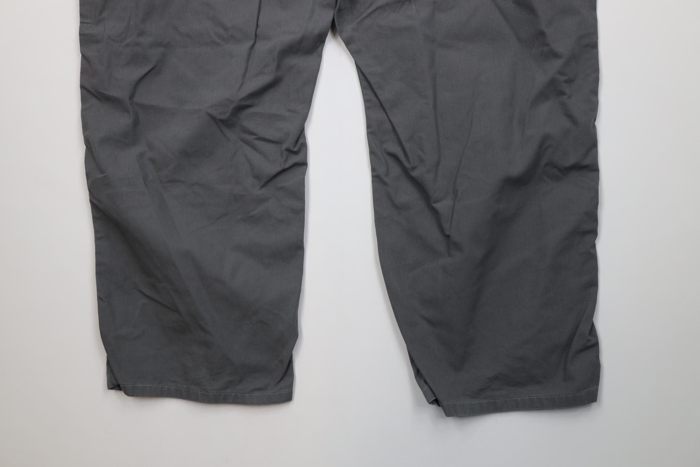 Carhartt Vintage Y2K Carhartt Loose Fit Wide Leg Dungaree Pants Gray Size US 44 / EU 60 - 11 Thumbnail