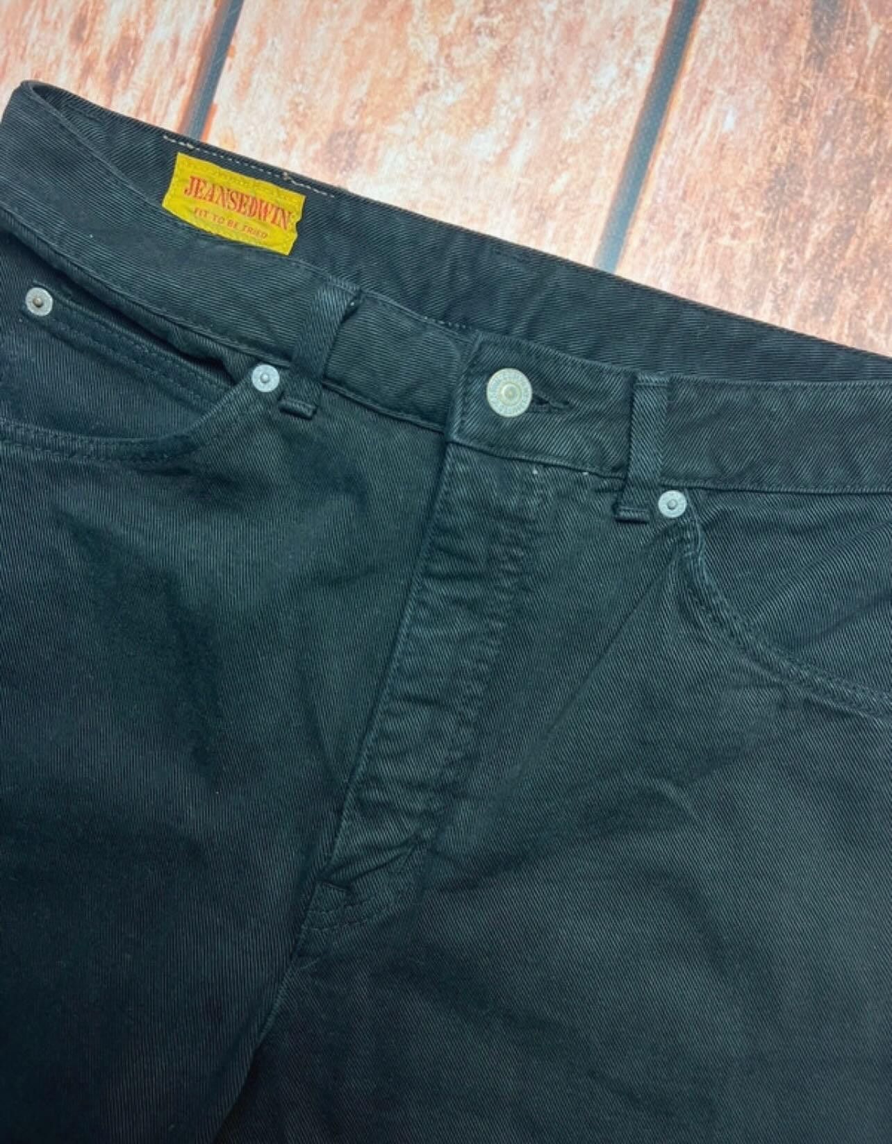 Edwin Edwin Black denim pants Y2k Size US 33 - 7 Thumbnail