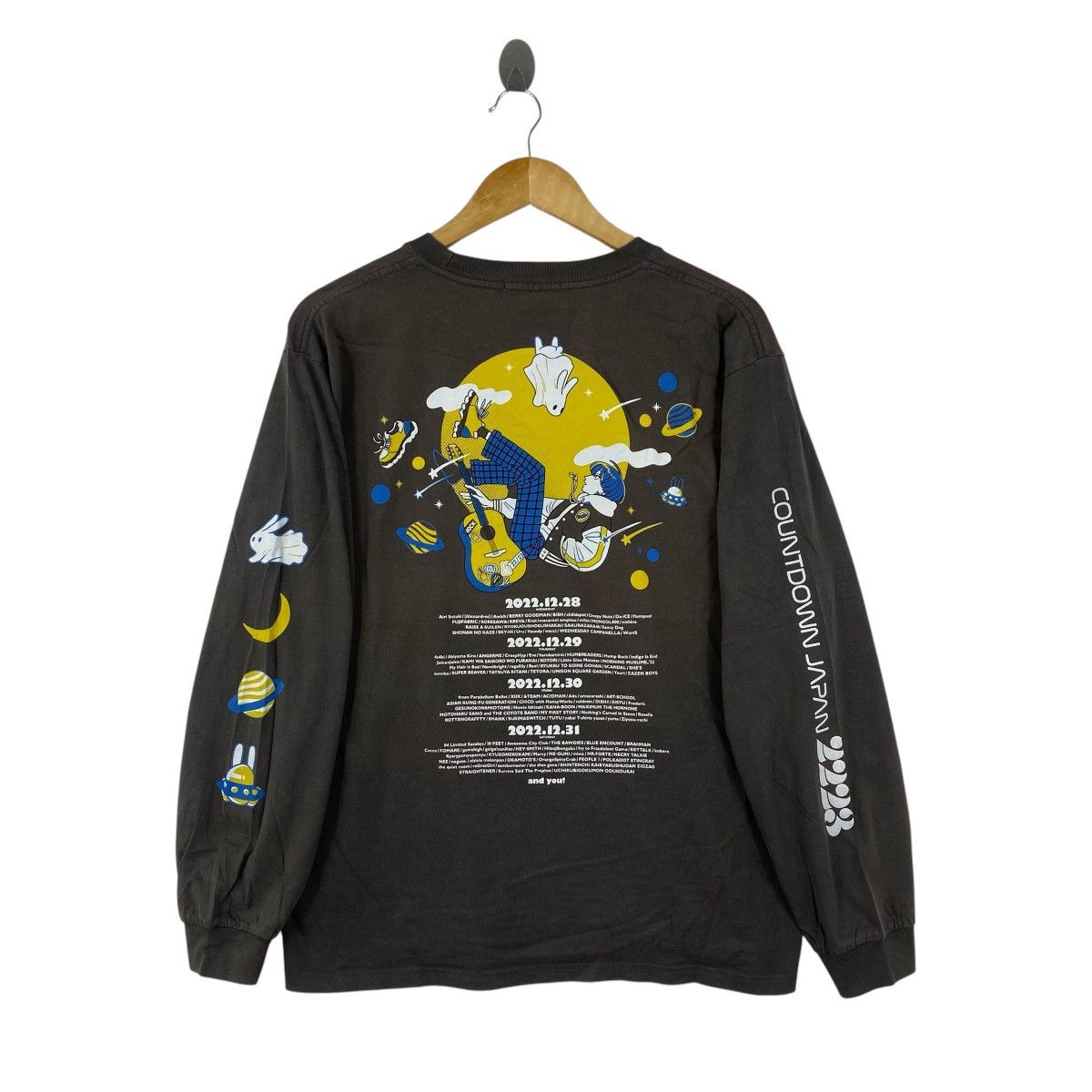 Band Tees Rockin’on Countdown Japan 22/23 Long Sleeve Tour Tee L Size US L / EU 52-54 / 3 - 2 Thumbnail