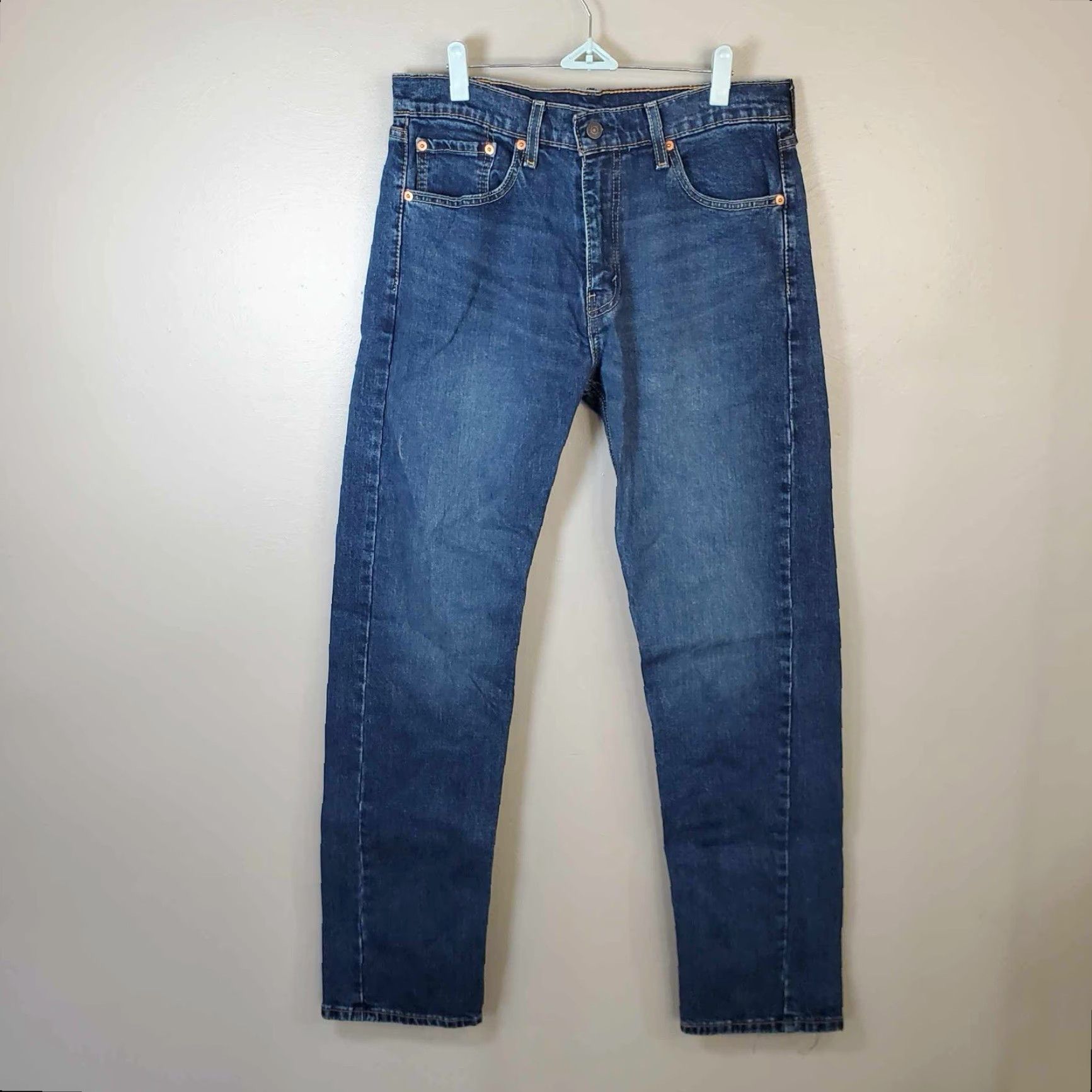 Levi's Levis Jeans 32 X 32 Adult Blue Mens Size US 32 / EU 48 - 3 Thumbnail