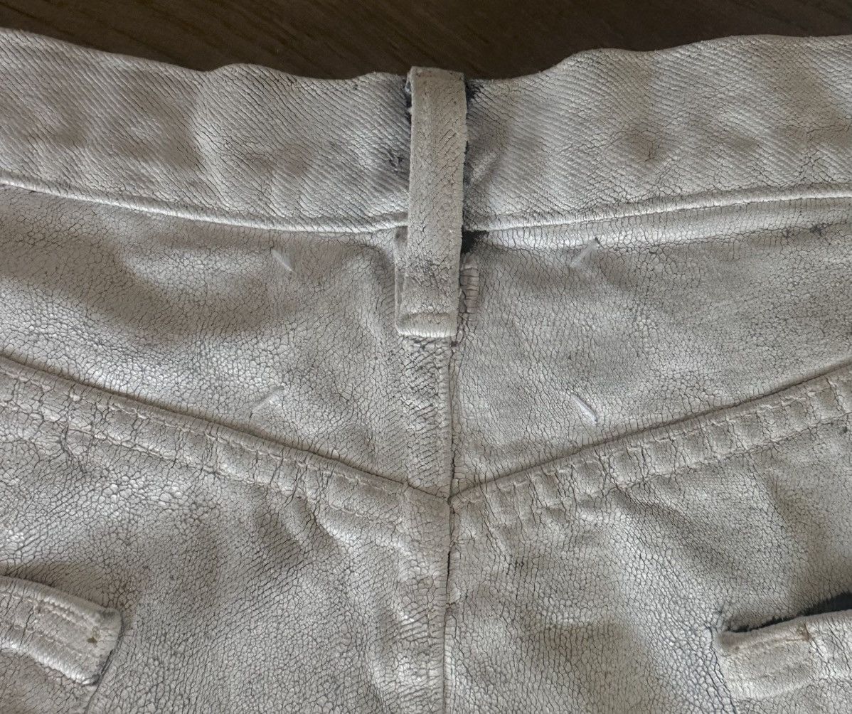 Maison Margiela Maison Margiela White Painted Jeans Size US 31 - 14 Thumbnail