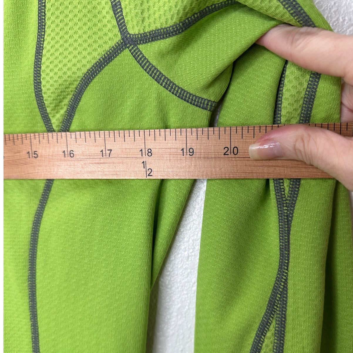 Other Cannondale Lime Green Front Zip Long Sleeve Workout Top L Size 34" / US 12 / IT 48 - 12 Thumbnail
