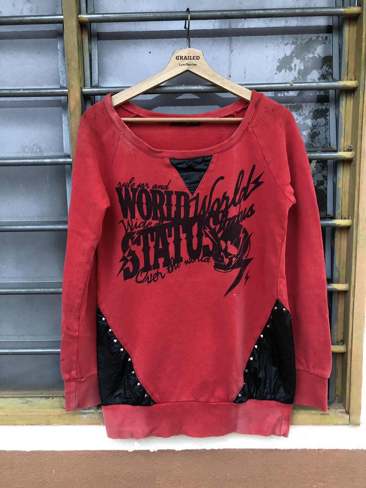 If Six Was Nine × Japanese Brand Ghost of Harlem Japanese Seditionaries Punk Japan Sweatshirt Size US S / EU 44-46 / 1 - 2 Thumbnail