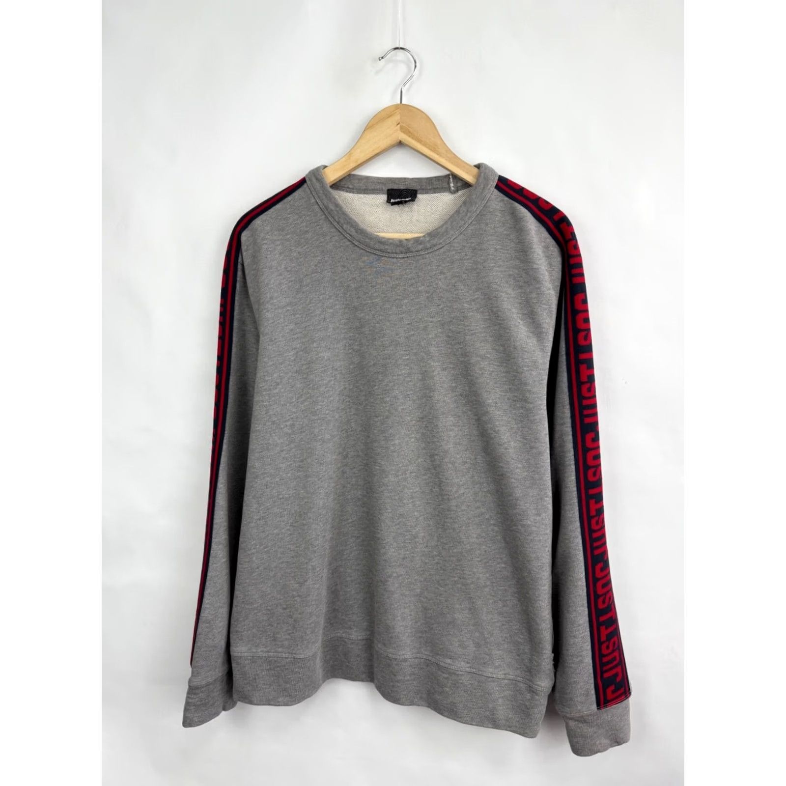 Just Cavalli Just Cavalli Luxury Sweatshirt Mens L Gray Retro Y2K Hype Vintage Size US L / EU 52-54 / 3 - 3 Thumbnail