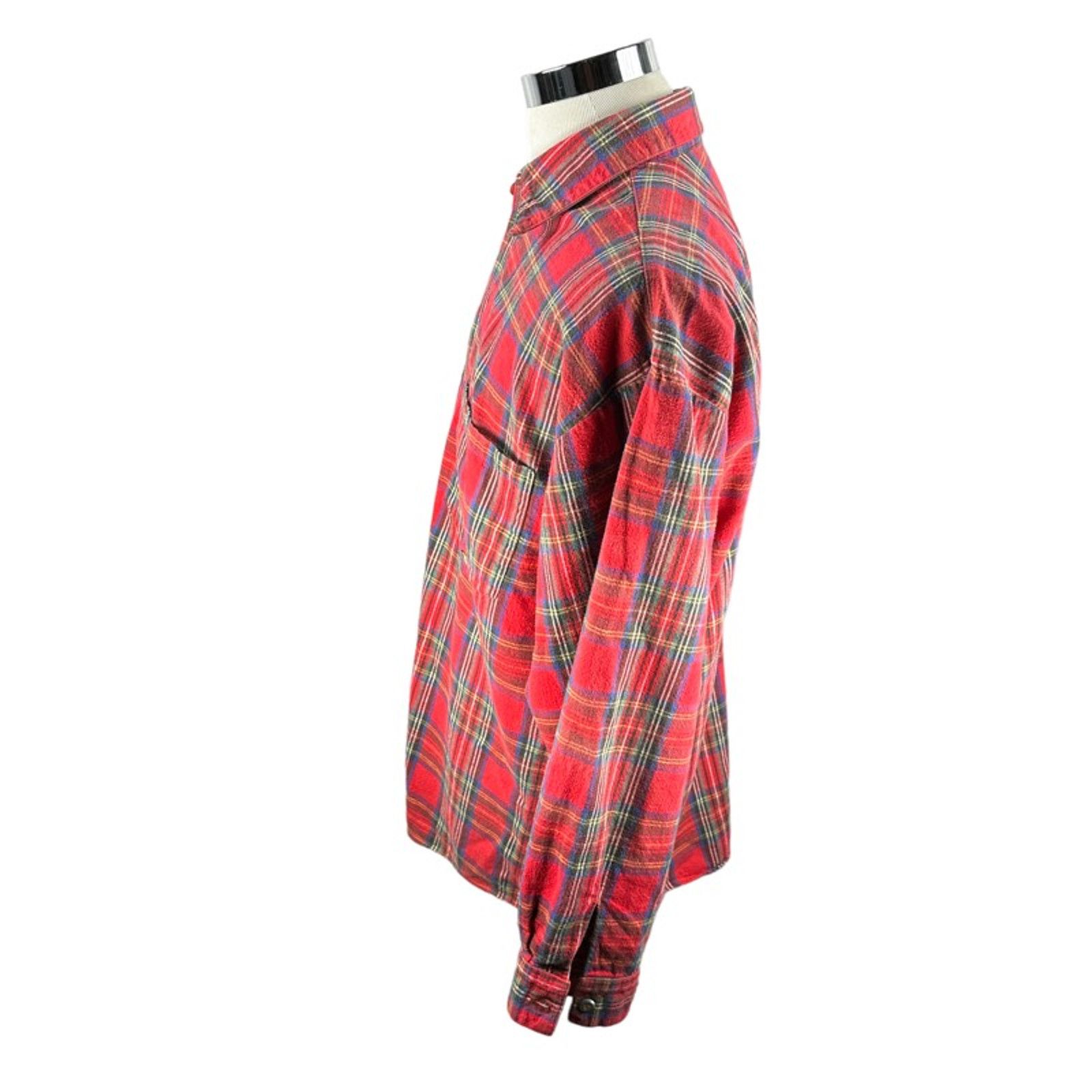 Quiksilver Vintage Quiksilver Flannel Shirt M Button Up Red Plaid USA Size US M / EU 48-50 / 2 - 6 Thumbnail