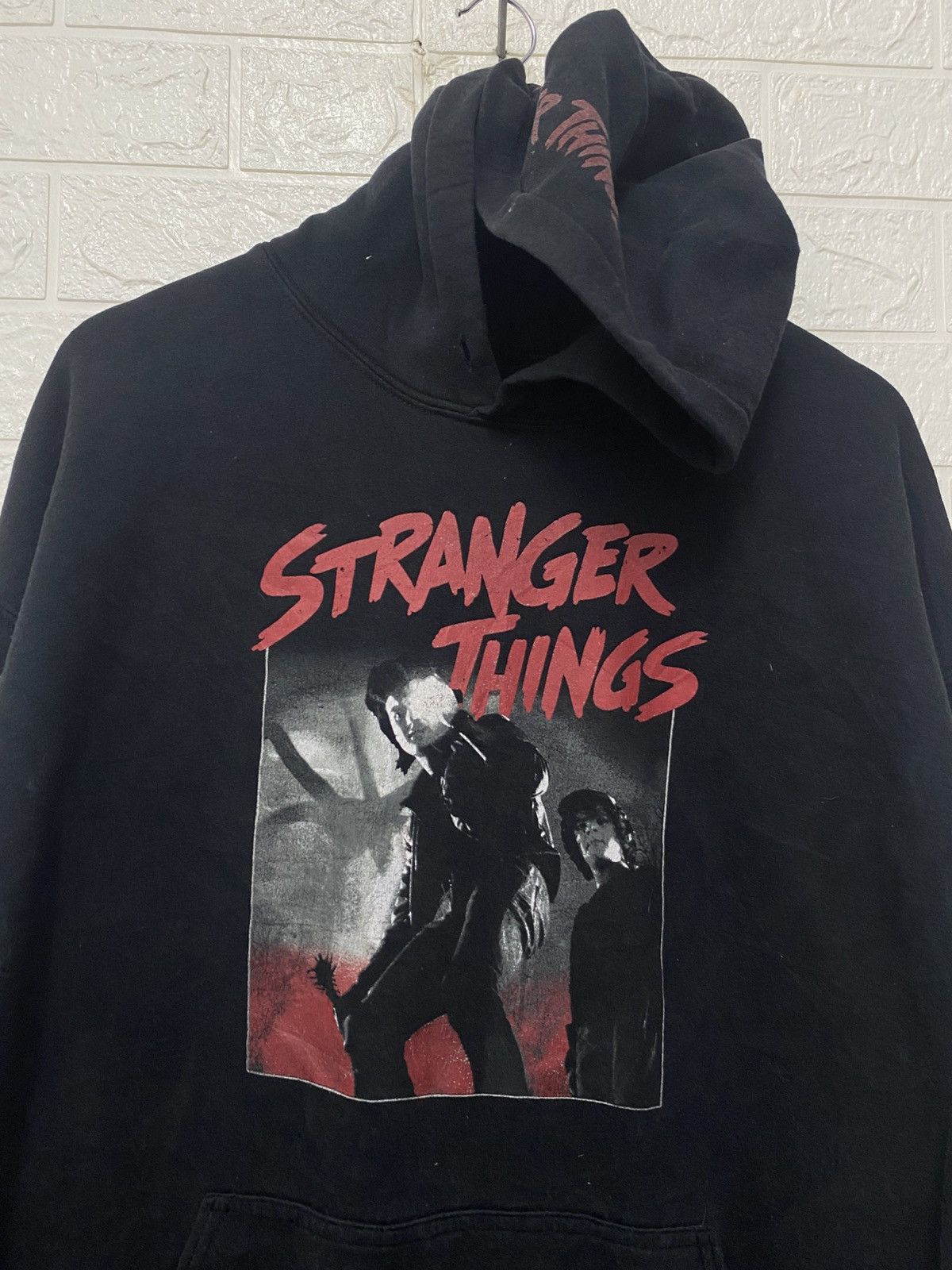 Vintage VINTAGE HOODIE STRANGER THINGS Size US XL / EU 56 / 4 - 1 Thumbnail
