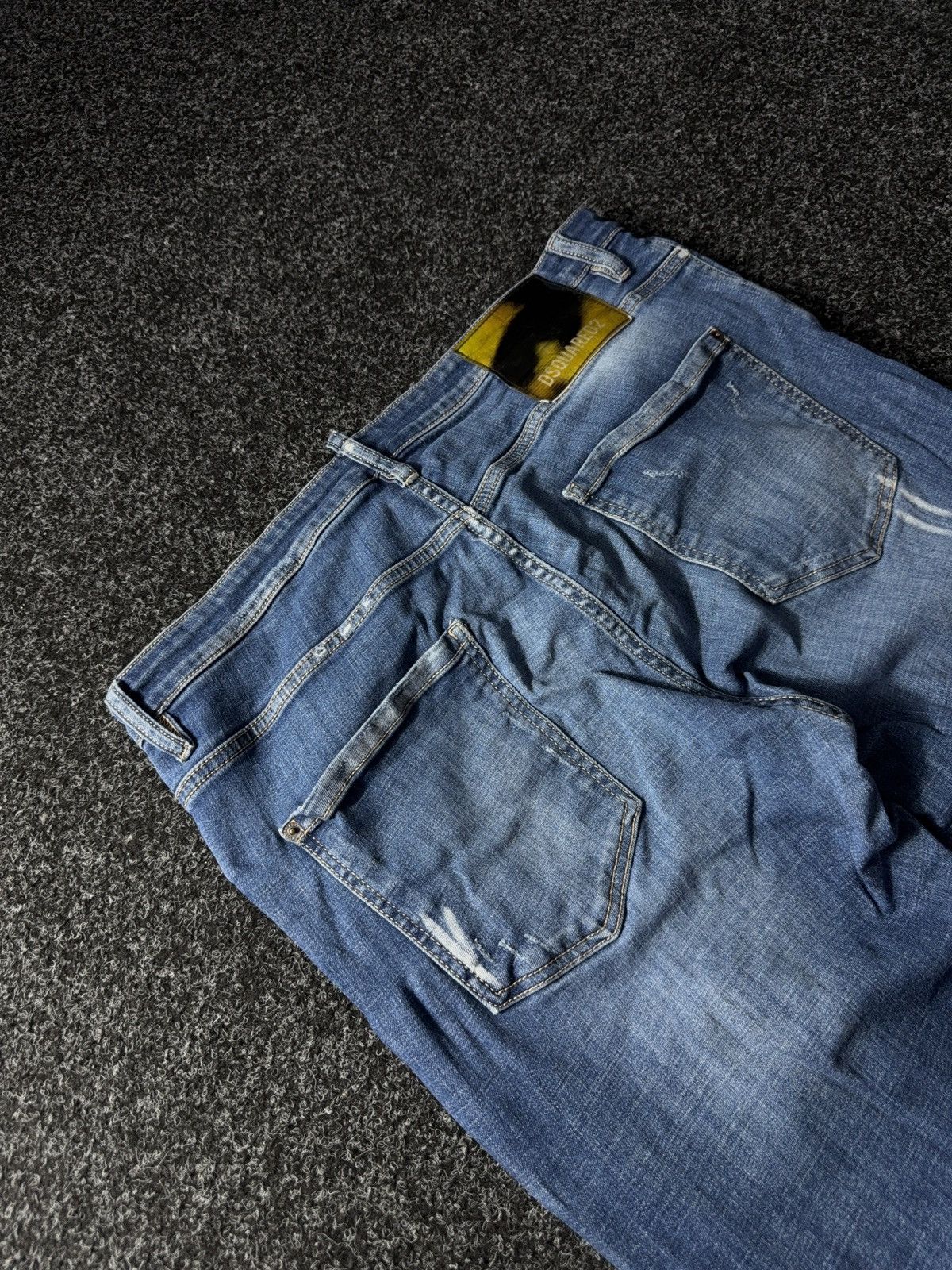Dsquared2 Dsquared2 Blue Distressed Denim Jeans Men’s pants Size US 37 - 11 Thumbnail