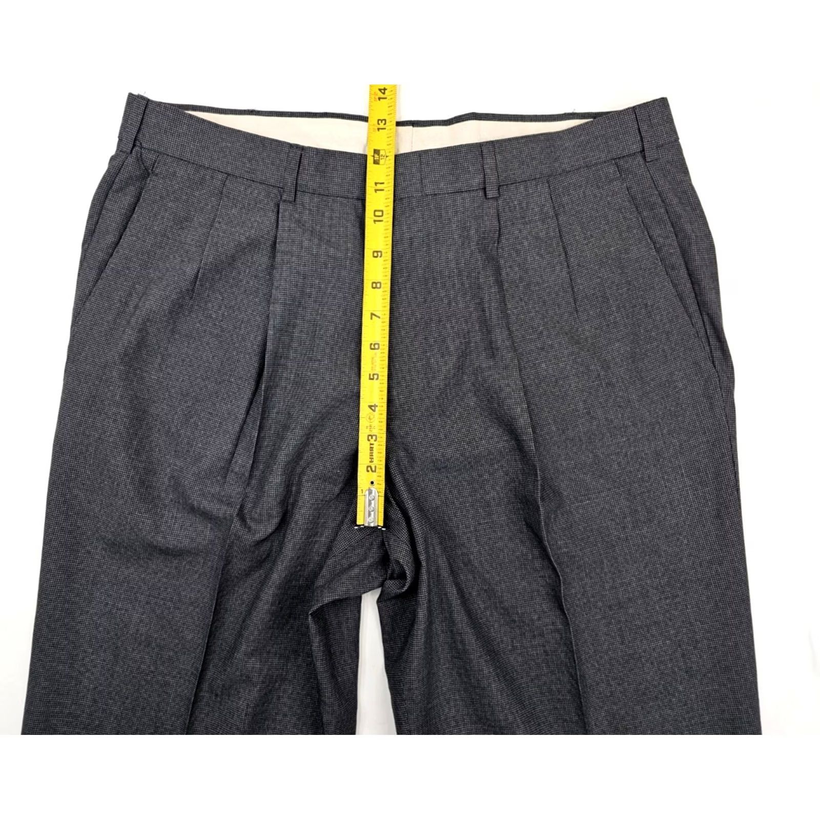 Dockers VINTAGE Dockers Relaxed Fit Houndstooth Pants Men 36x29 EUC Size US 36 / EU 52 - 4 Thumbnail