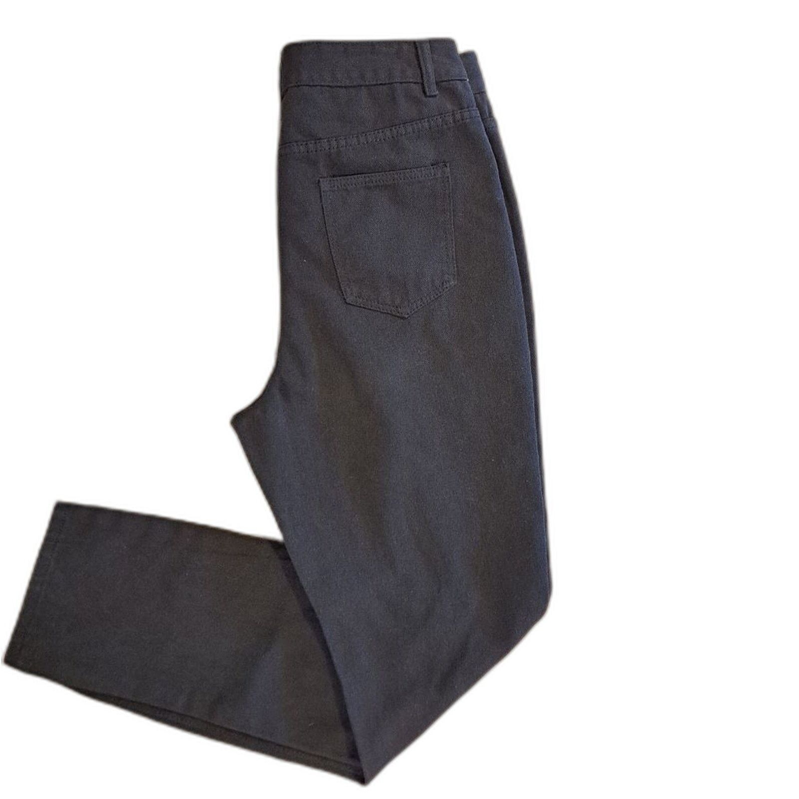 Nasty Gal Nasty Gal NWOT black denim knees distressed jeans size 10 Size 32" / US 10 / IT 46 - 4 Thumbnail
