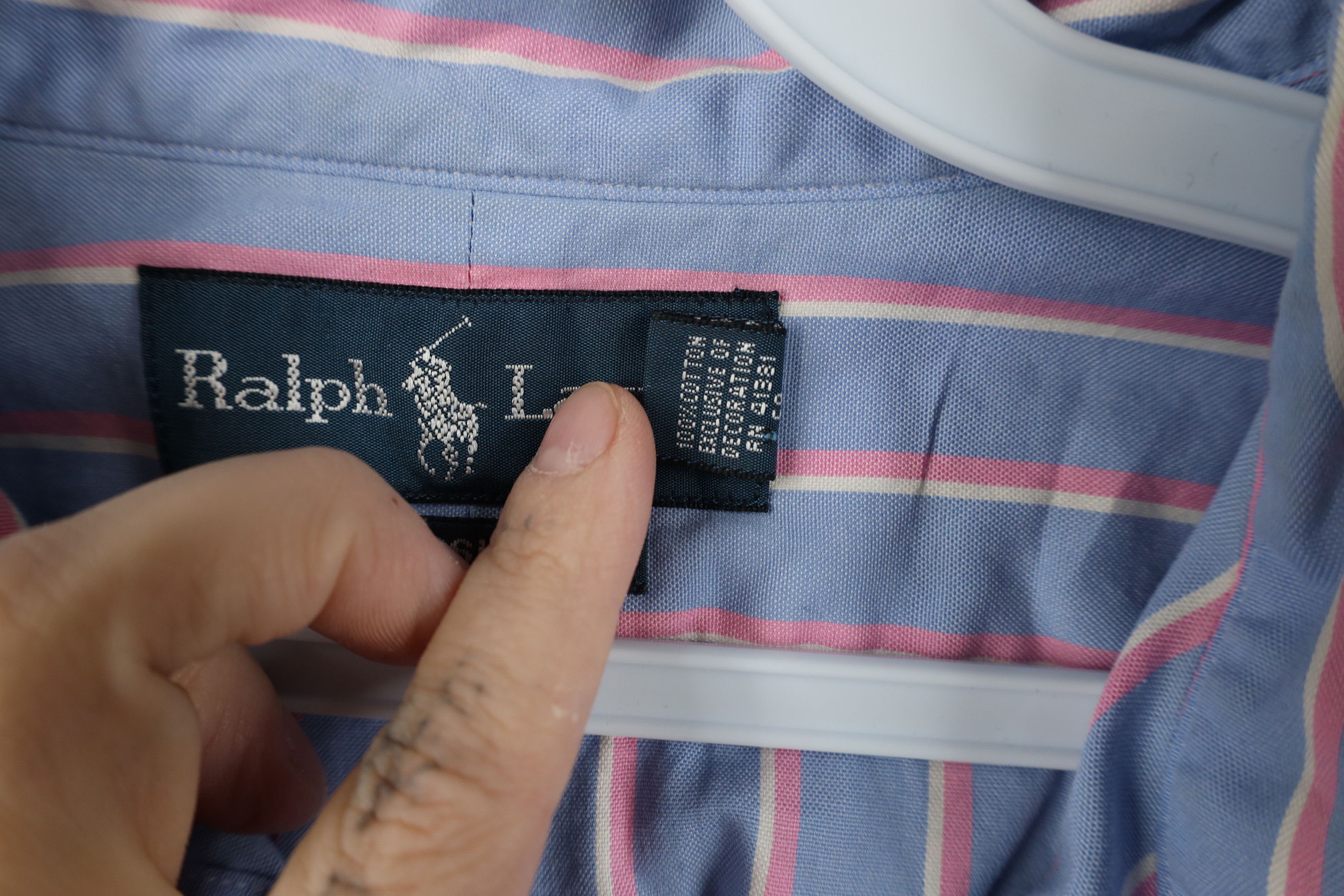 Polo Ralph Lauren Vintage 90s Ralph Lauren Striped Button Down Shirt Size US M / EU 48-50 / 2 - 9 Thumbnail