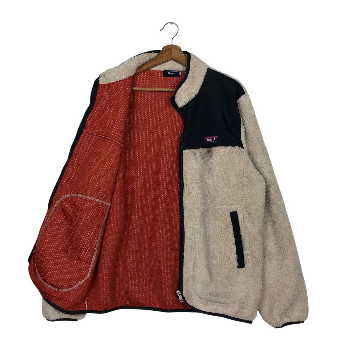 Kent & Curwen 📌Vintage Fleece Dip Pile Jacket Kent In Traditional Japan Size US L / EU 52-54 / 3 - 12 Thumbnail