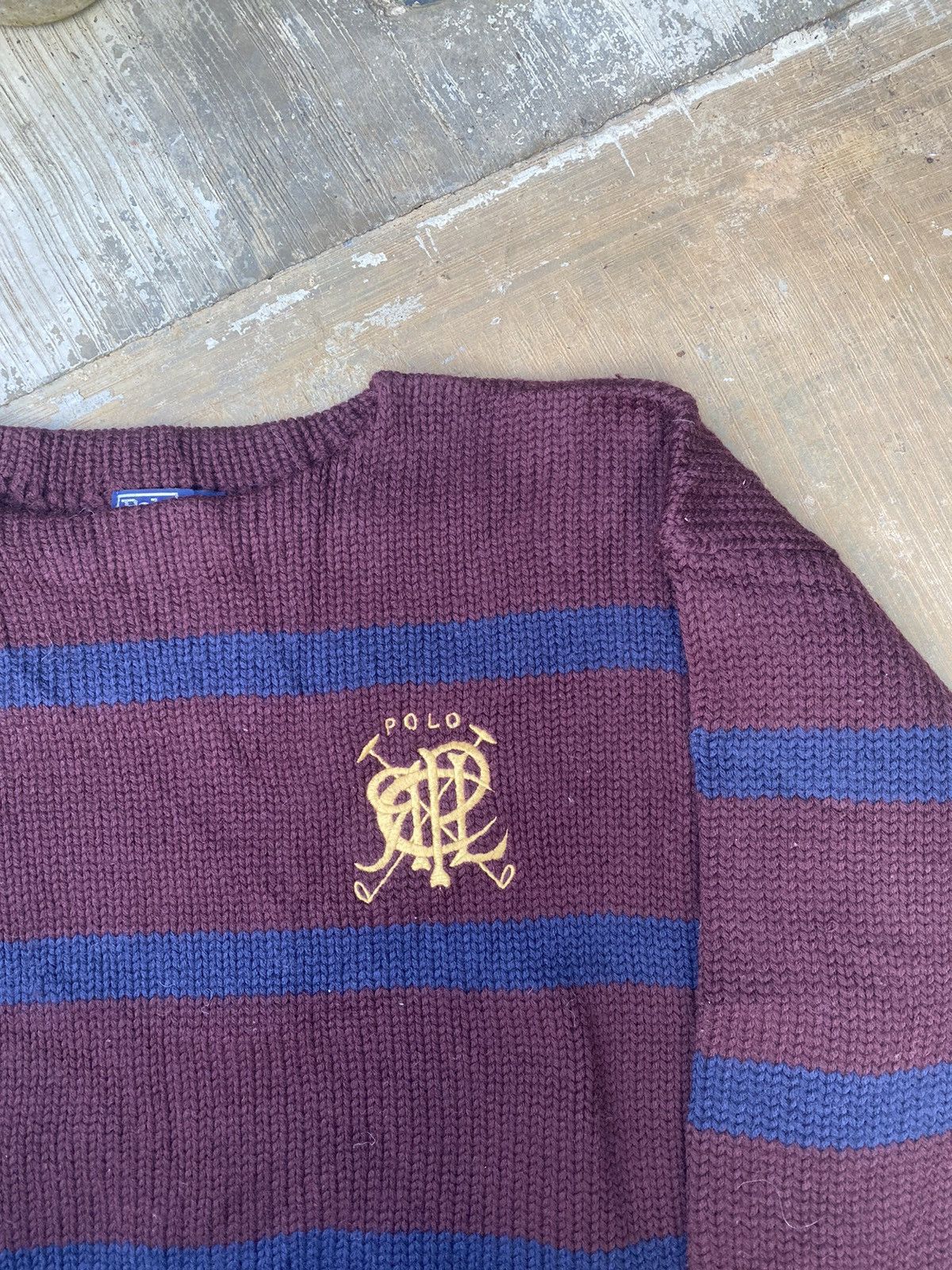 Polo Ralph Lauren Polo Ralph Lauren Wool Knit Sweater Size US L / EU 52-54 / 3 - 6 Thumbnail