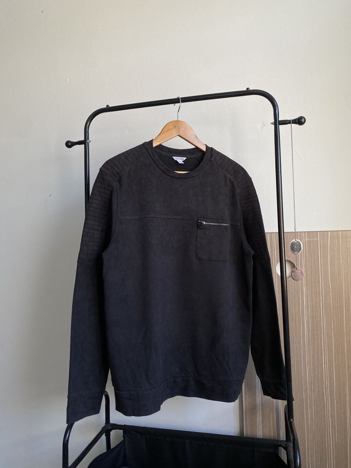 Calvin Klein Calvin Klein Double Line Shoulder Pad Long sleeve shirt Size US M / EU 48-50 / 2 - 7 Thumbnail
