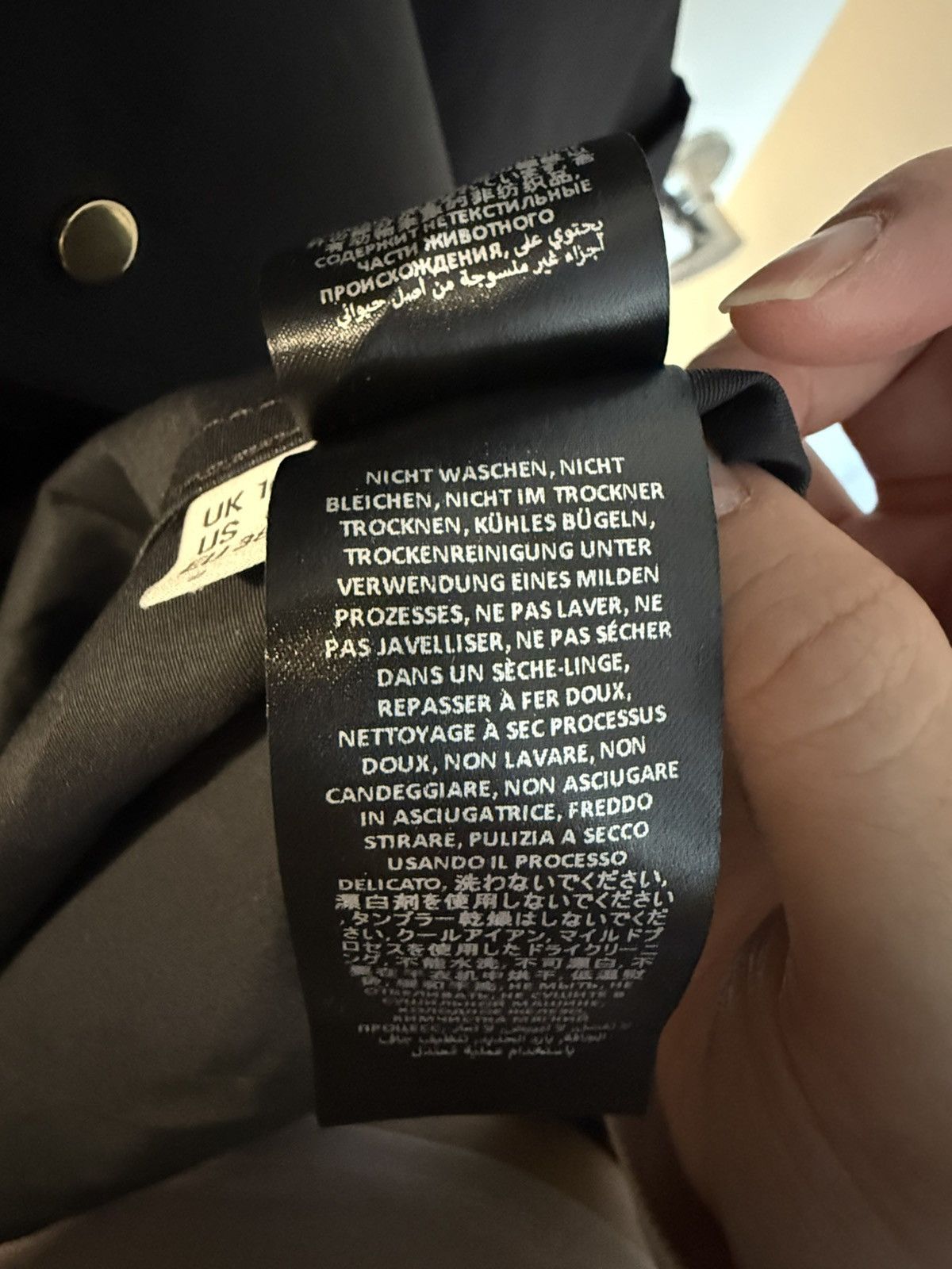 JW Anderson JW Anderson Black Belted Trench Coat with Gold Buckle Size M / US 6-8 / IT 42-44 - 15 Thumbnail
