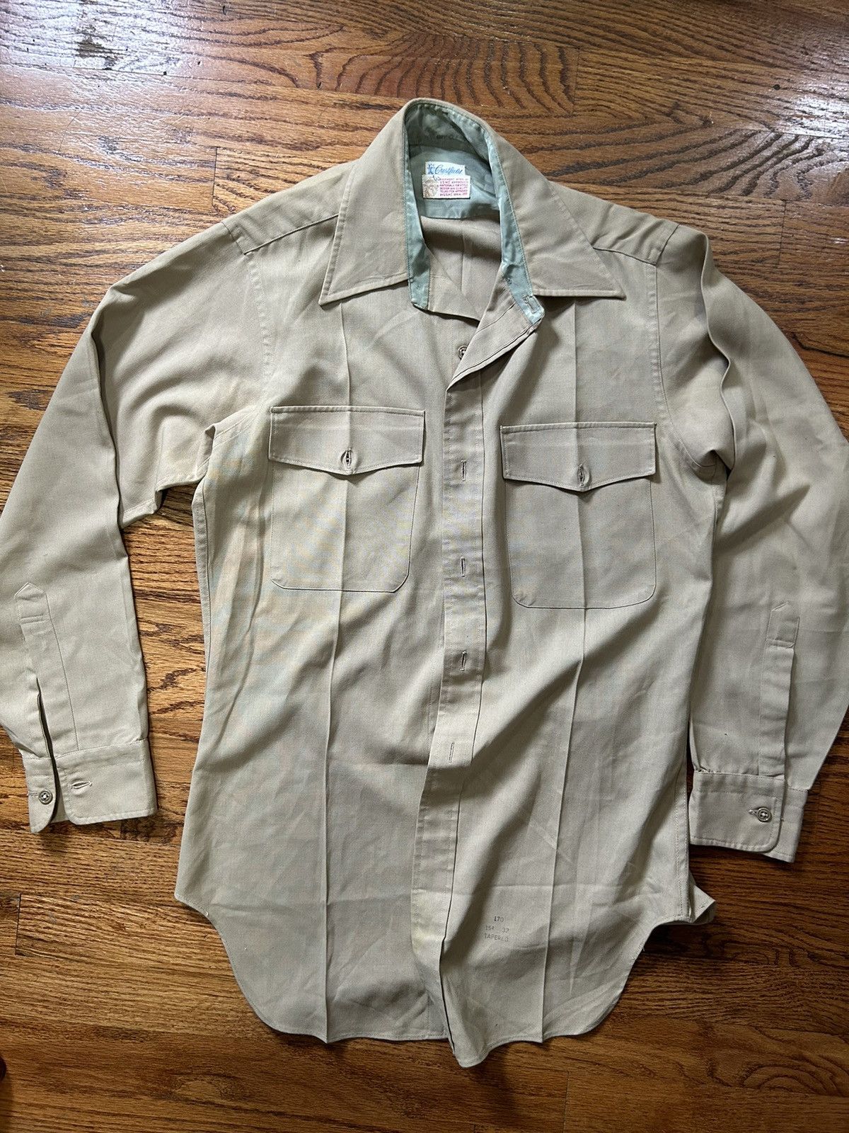 Vintage Vintage 50s/60s USMC shirt made in usa Size US M / EU 48-50 / 2 - 1 Thumbnail