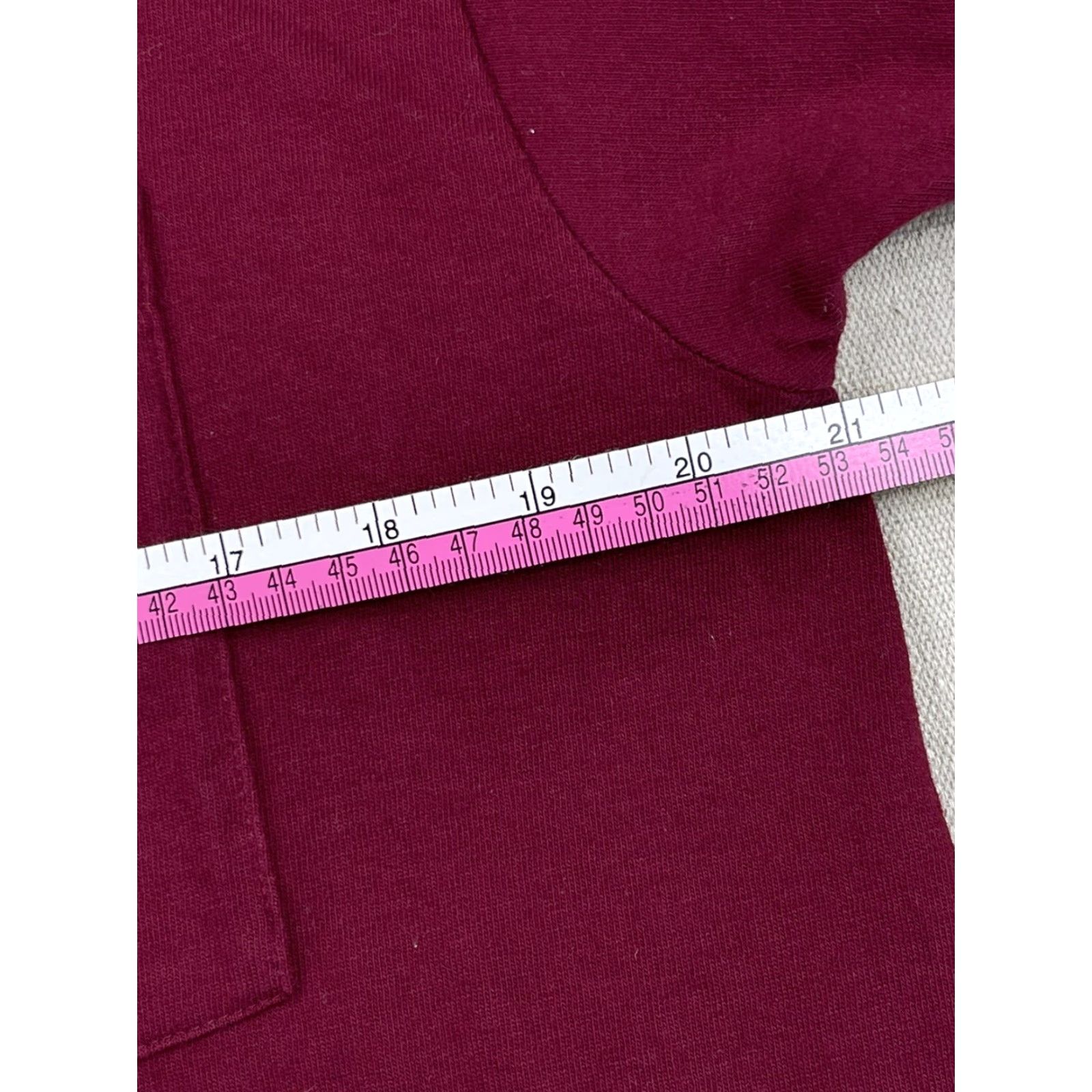 Vintage VINTAGE BVD T-Shirt Shirt Pocket 90s Adult Mens L Red Cotton Crew Neck Short Sleeve Tee Mens Ter USA 90s Size US L / EU 52-54 / 3 - 6 Thumbnail