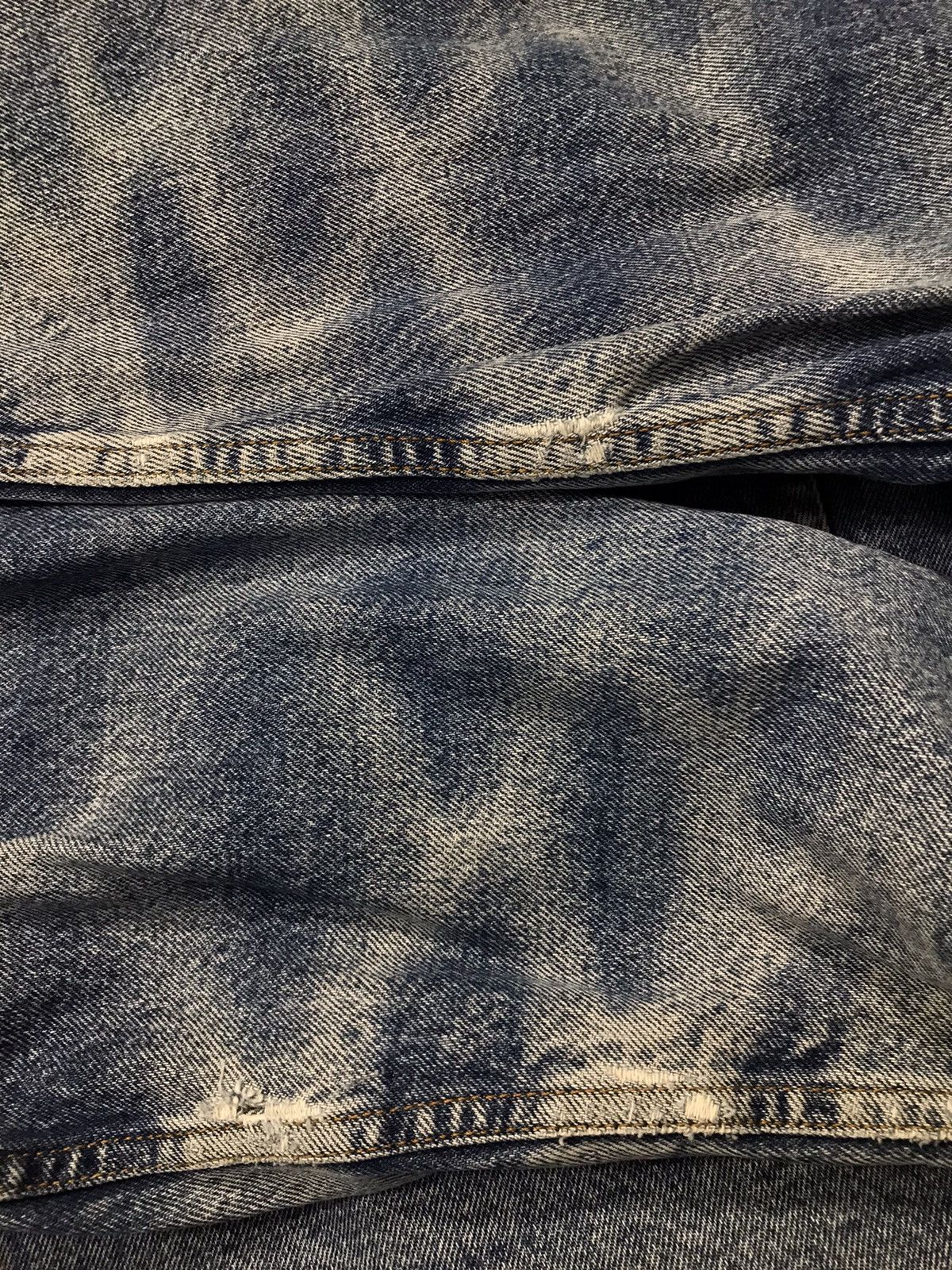 Levi's × Vintage Vintage Levi’s Jacket Sherpa Distressed Snap Button Size US L / EU 52-54 / 3 - 17 Thumbnail