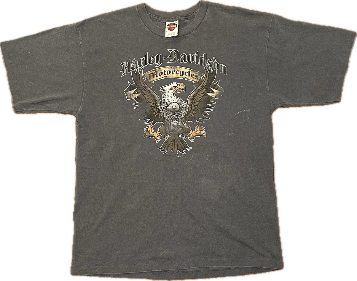 Harley Davidson Vintage Harley-Davidson London Eagle Tee Size US XL / EU 56 / 4 - 2 Thumbnail