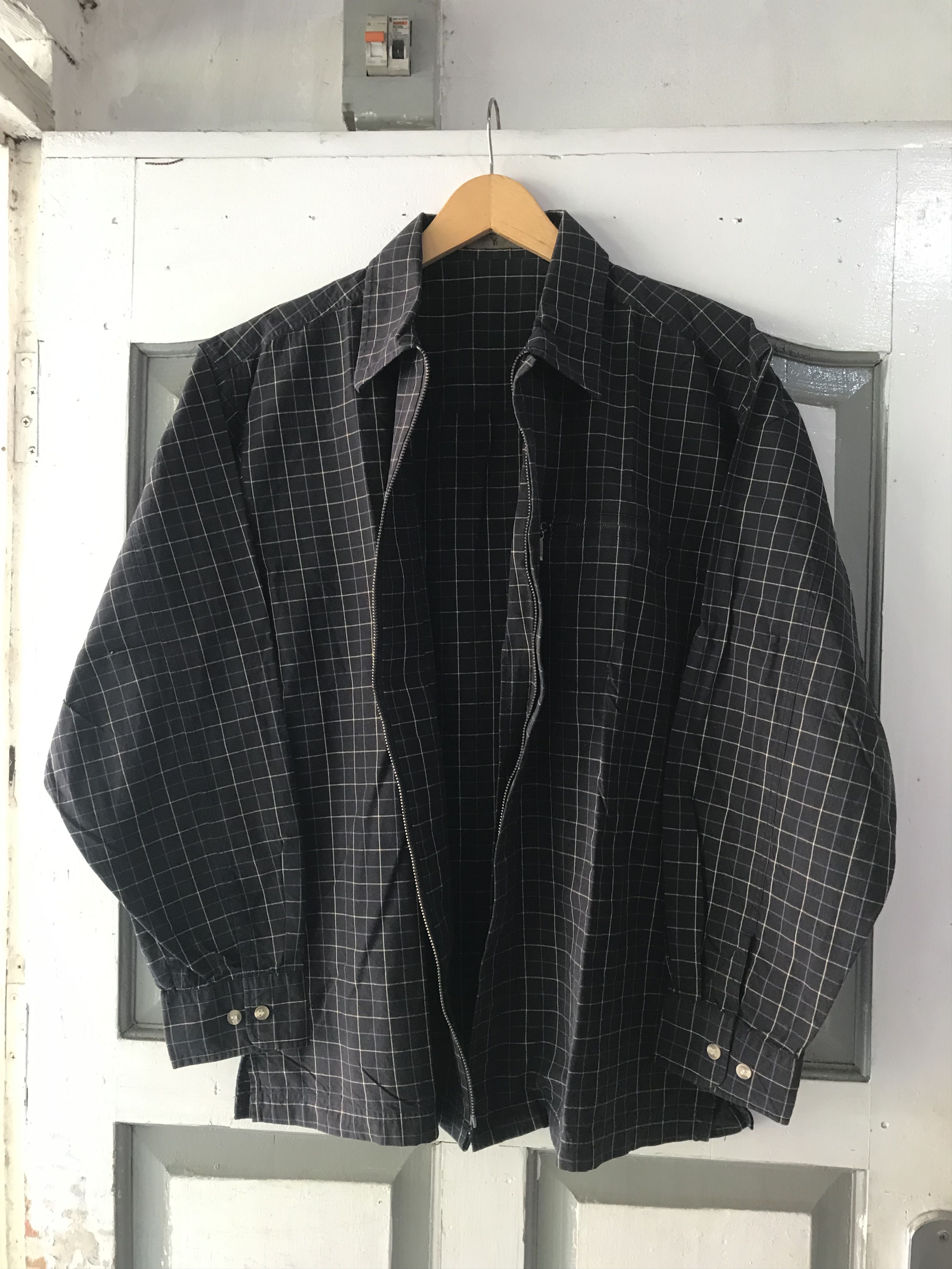 Yohji Yamamoto Vintage Yohji Yamamoto Y's Zip Shirts Size US L / EU 52-54 / 3 - 3 Thumbnail