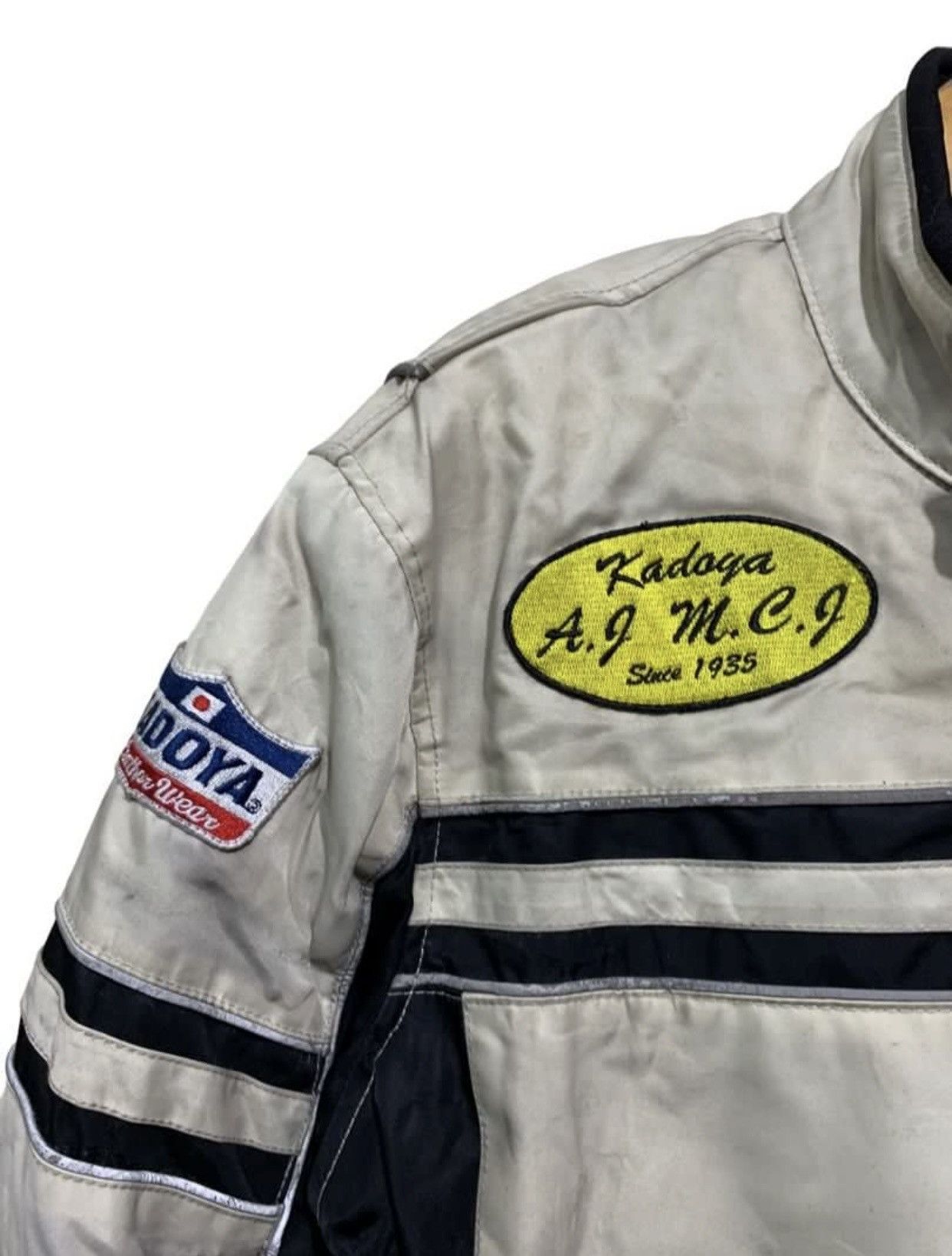 Kadoya 🔥VTG KADOYA RACING RIDING JACKETS Size US L / EU 52-54 / 3 - 3 Thumbnail