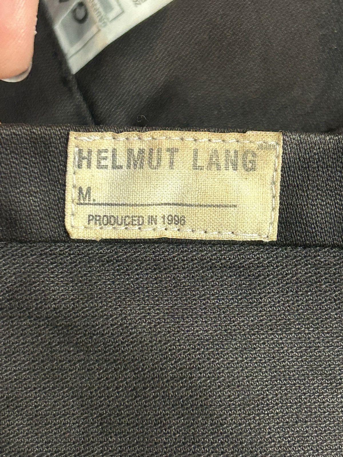 Helmut Lang AW1996 Painter Stripe Apron Skirt Size 28" / US 6 / IT 42 - 4 Thumbnail