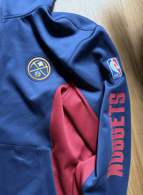 Nike Denver Nuggets Nike Authentic NBA Showtime Full-Zip Hoodie Size US M / EU 48-50 / 2 - 5 Thumbnail