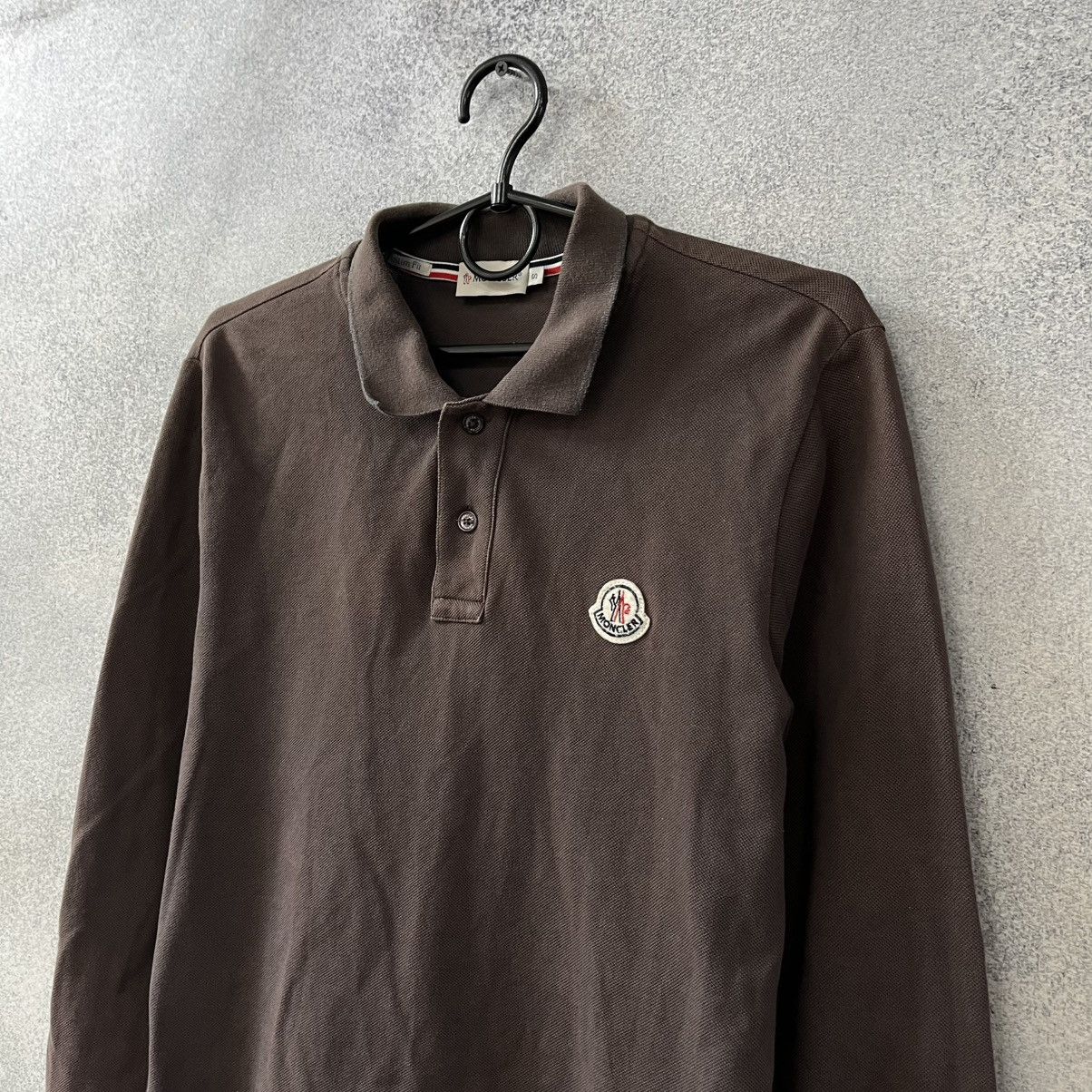 Moncler Moncler Polo Long Sleeve Size US S / EU 44-46 / 1 - 2 Thumbnail