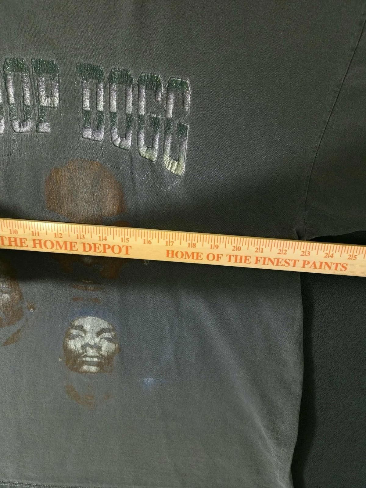 Snoop Dogg Snoop Dogg Rap Tee Vintage Style Black Hip Hop LARGE#4 Size US L / EU 52-54 / 3 - 2 Thumbnail