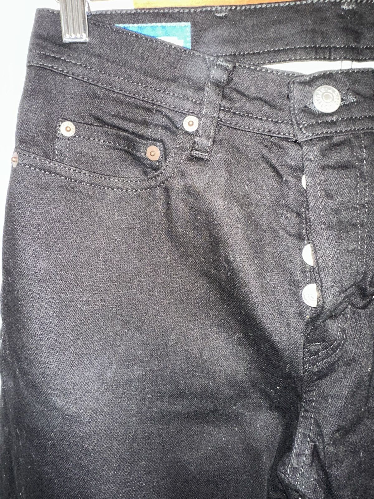 Acne Studios Acne Studios Bla Konst River Stay Black Jeans Size US 28 / EU 44 - 3 Thumbnail