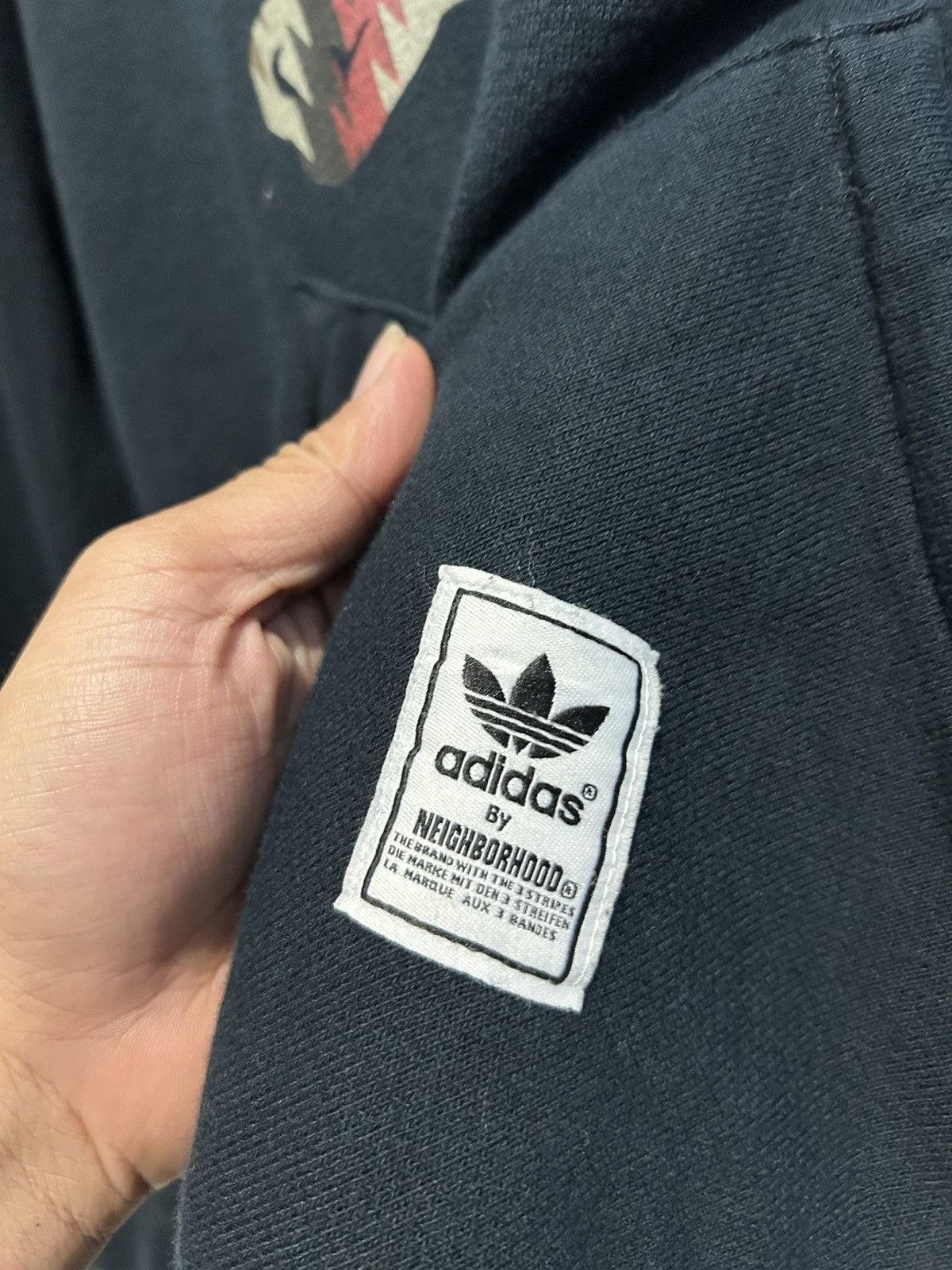 Adidas × Neighborhood ADIDAS X NEIGHTBORHOOD PULLOVER LOGO HOODIEBLACK Size US M / EU 48-50 / 2 - 4 Thumbnail