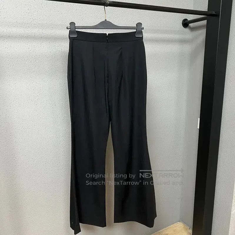 Balmain Balmain Black Wool Casual Pants for Women . Size 33" - 2 Thumbnail