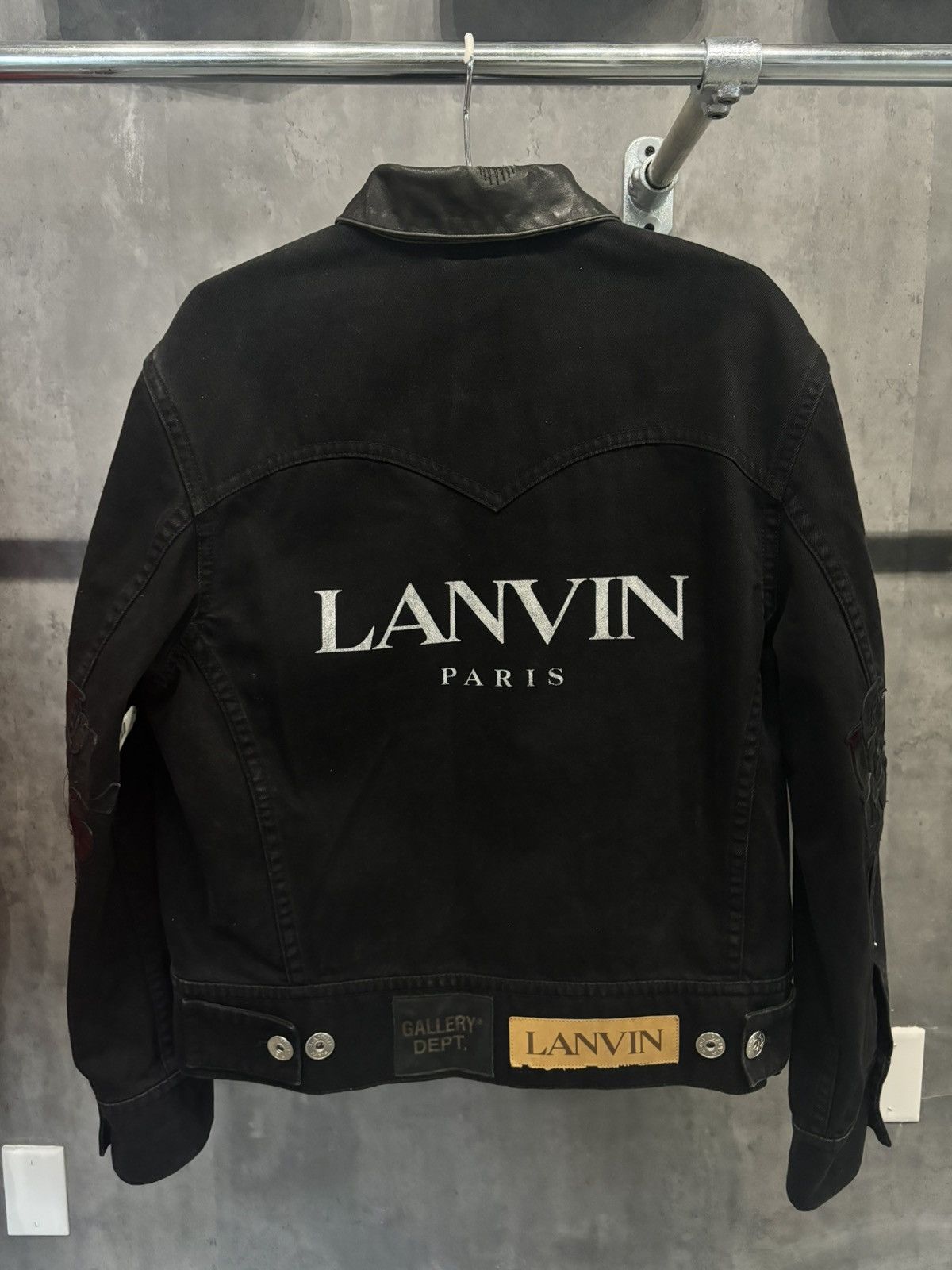 Gallery Dept. × Lanvin LANVIN x GALLERY DEPT. DENIM JACKET Size US L / EU 52-54 / 3 - 6 Thumbnail