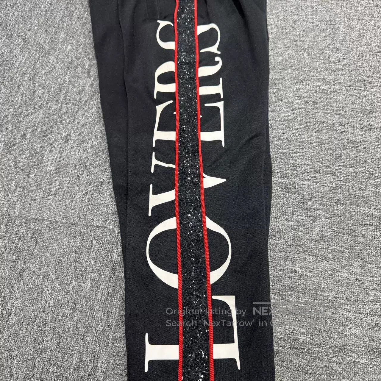 Amiri Amiri Black Glitter Lovers Sweatpants. Size US 30 / EU 46 - 6 Thumbnail