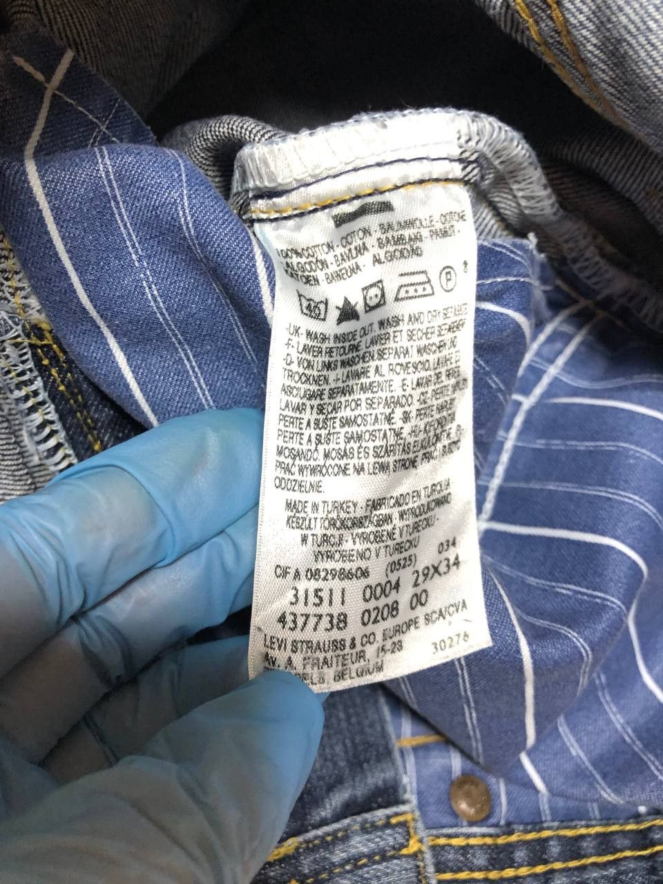 Levi's Levis 502 Regular Taper Size Blue Jeans Size US 29 - 14 Thumbnail