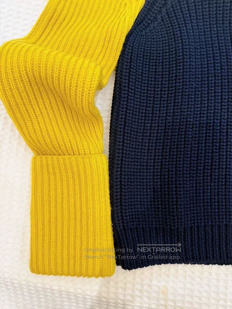 Raf Simons Raf simons Cashmere wool colour block sweater Size US S / EU 44-46 / 1 - 3 Thumbnail