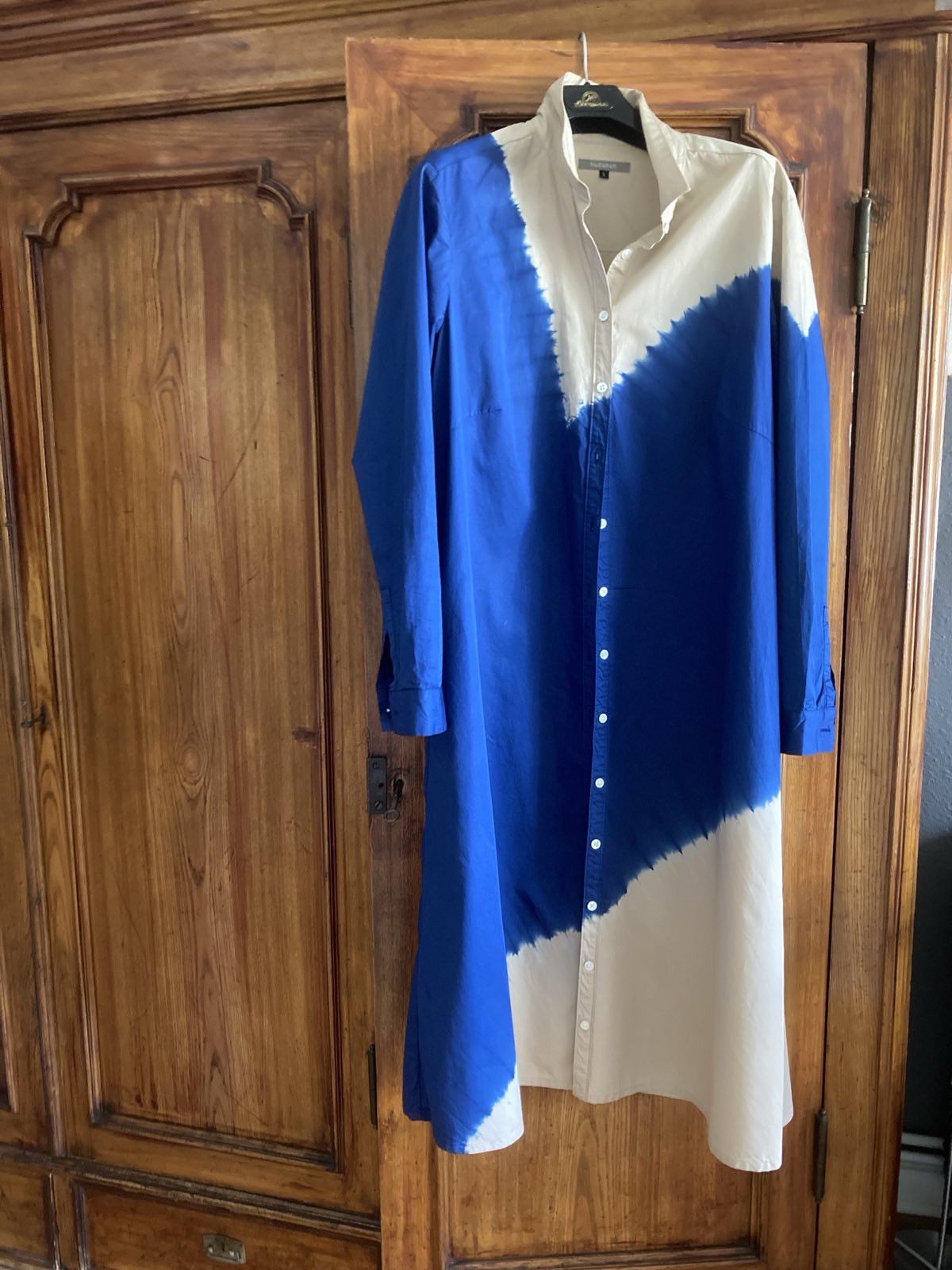 Suzusan shirt Shibori dress