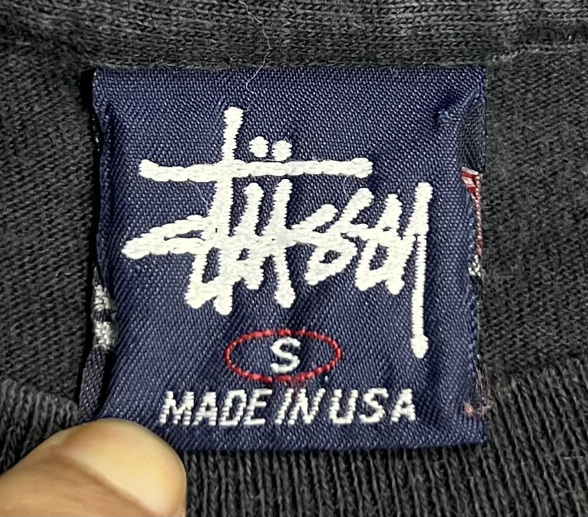 Stussy × Vintage VINTAGE STUSSY MADE IN USA SHIRT Size US S / EU 44-46 / 1 - 8 Thumbnail