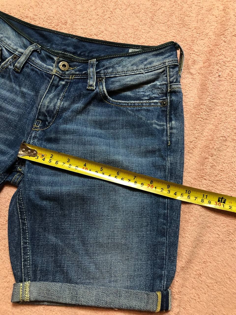 Diesel Vintage denim shorts Diesel BEBEL crazy Y2K streetwear Size 28" / US 6 / IT 42 - 13 Thumbnail