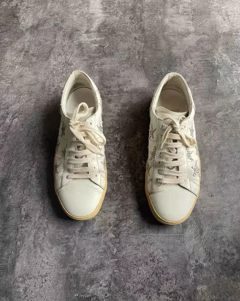 Saint Laurent Paris Saint Laurent Paris Star Studs Board Shoes Size US 8.5 / EU 41-42 - 2 Thumbnail