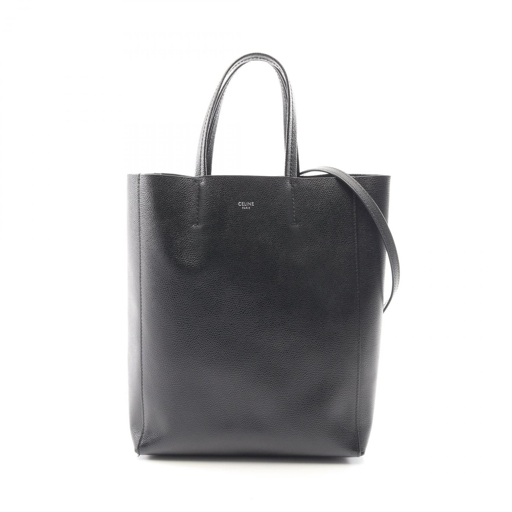 Celine Celine CELINE Vertical Small Cabas Leather 2way Tote Bag Leather Tote Bag 176183 DUTY FREE for USA Size ONE SIZE - 1 Thumbnail