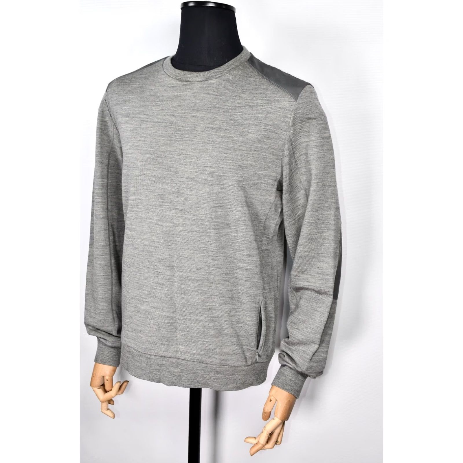 Rapha RAPHA by RIGO ZIMMERMAN Merino Wool Men’s Sweater Cycling Size L Gray Crew Neck Pullover Size US L / EU 52-54 / 3 - 5 Thumbnail
