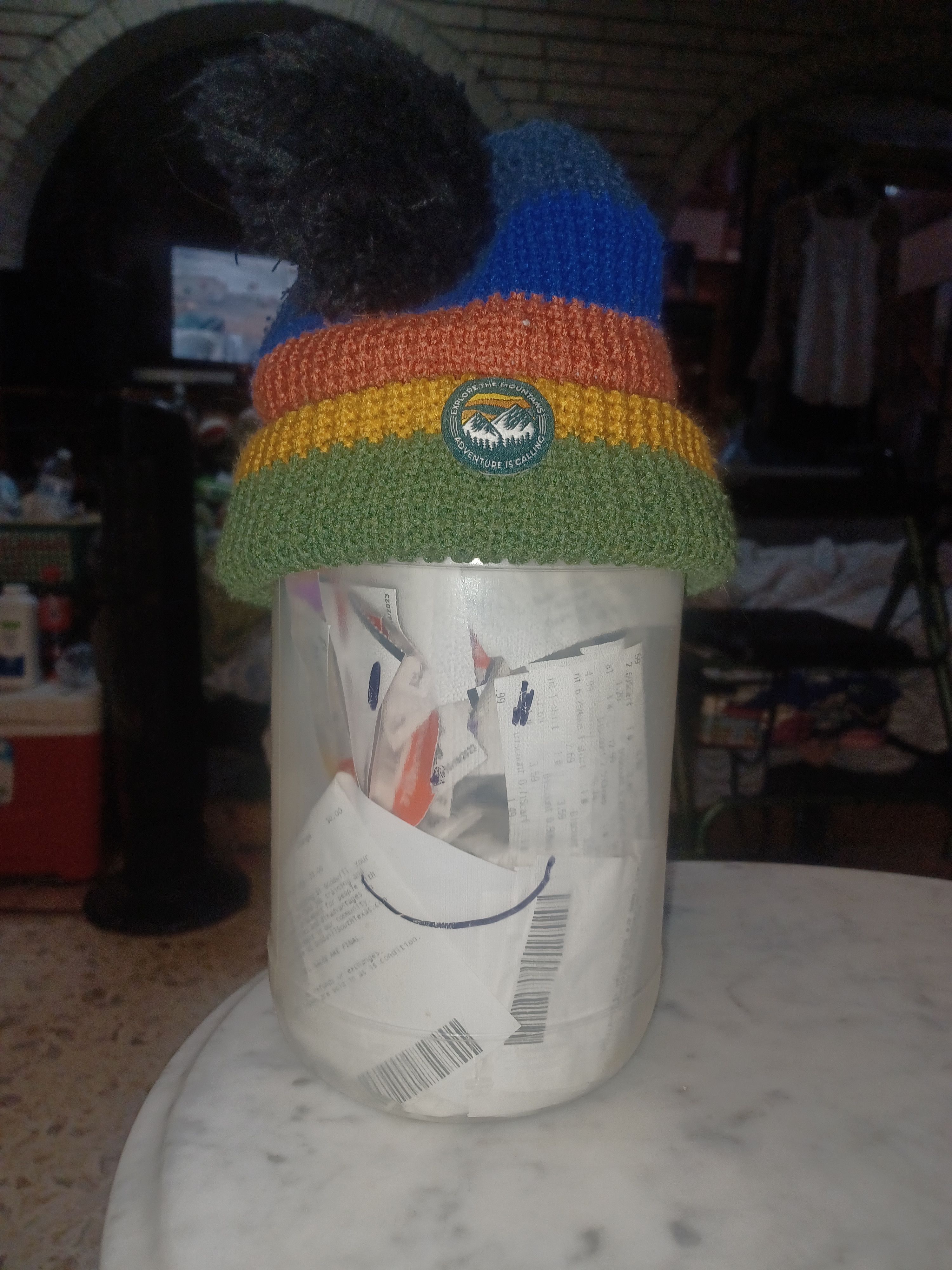 Other Beanie Lined Extra Warm Multi-Color OSFM Size ONE SIZE - 1 Thumbnail