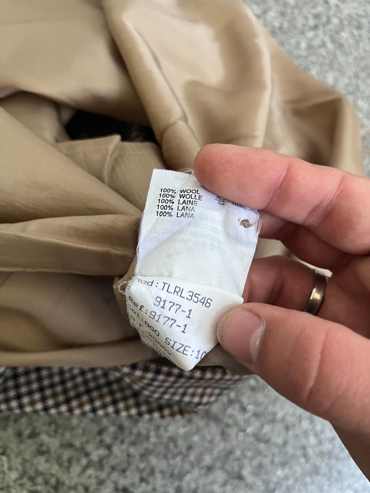 Aquascutum × Vintage VINTAGE AQUASCUTUM WOOL NOVA CHEK SKIRT SZ 10 Size 28" / US 6 / IT 42 - 10 Thumbnail