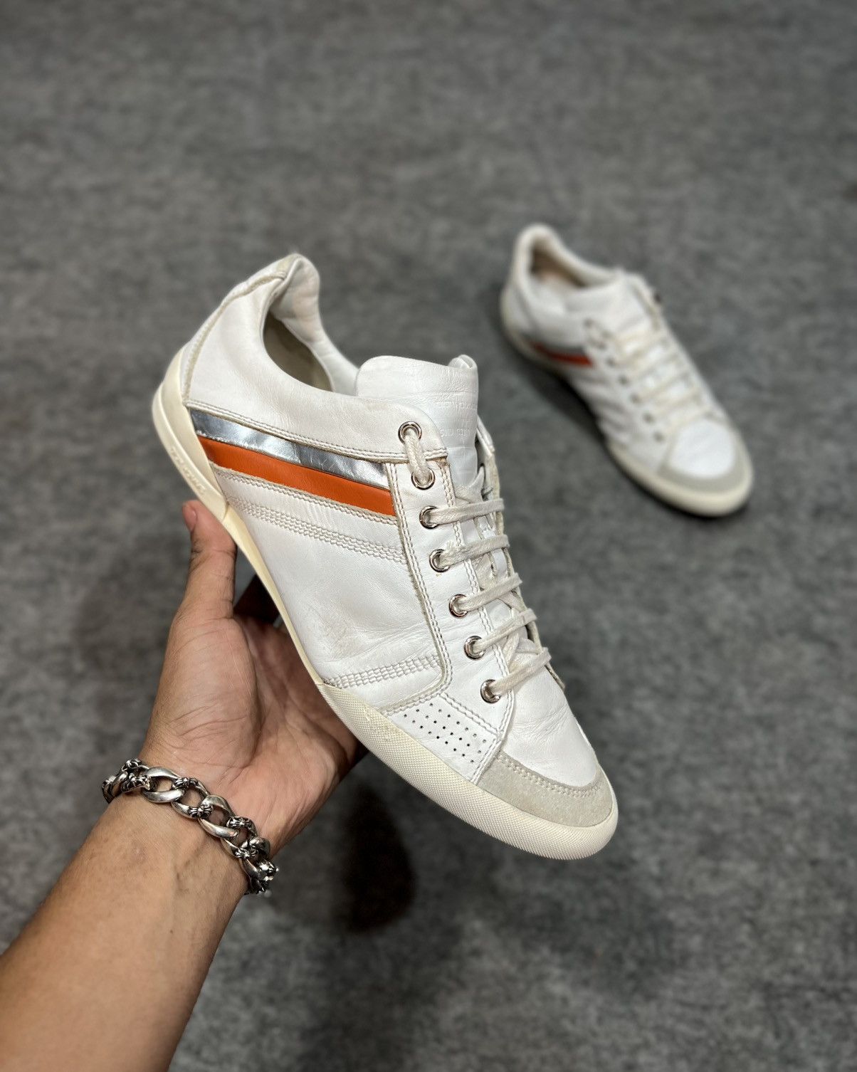 Dior DIOR HOMME B18 TRAINER LOW TOP SNEAKER Size US 8.5 / EU 41-42 - 8 Thumbnail