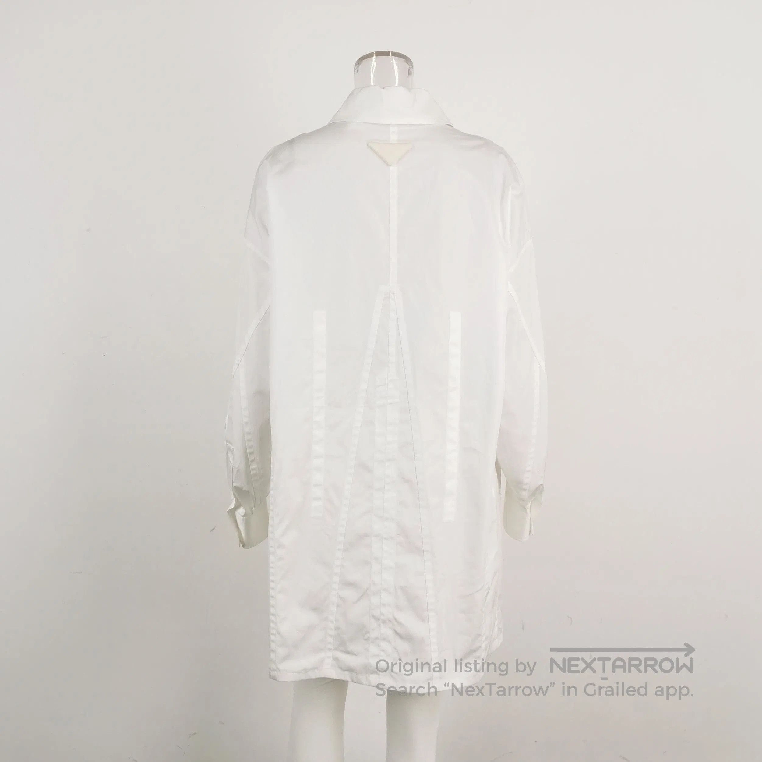 Prada Prada Cotton Long Sleeve Button-Up Shirt . Size US M / EU 48-50 / 2 - 2 Thumbnail