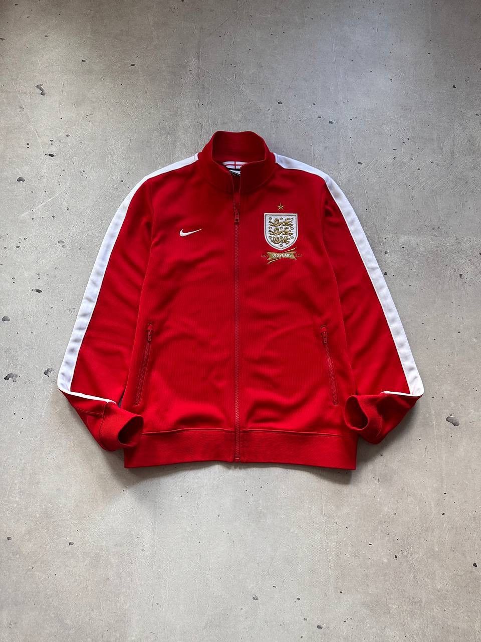 Nike × Vintage Nike England 150 Years 2013 Training Away Football Jacket Size US M / EU 48-50 / 2 - 1 Thumbnail