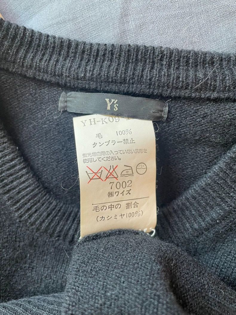 Y's Y's size os Black wool top with short sleeves Size US M / EU 48-50 / 2 - 4 Thumbnail